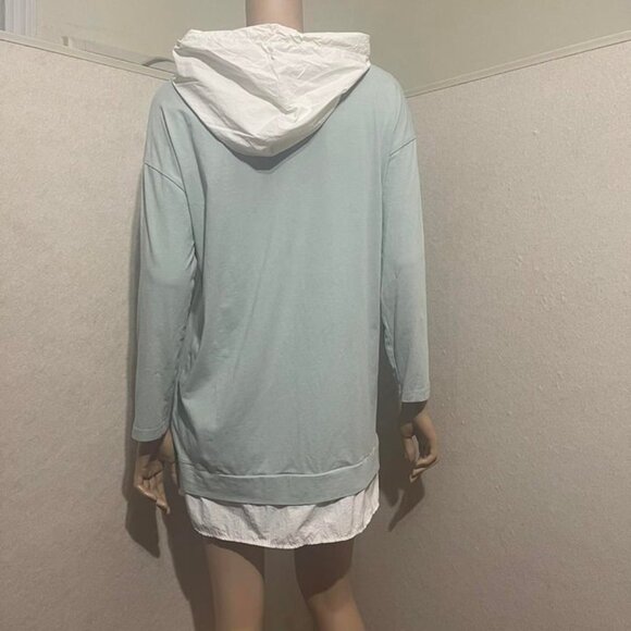 Women’s long hoodie shirt tunic Size M oversized - Picture 8 of 8